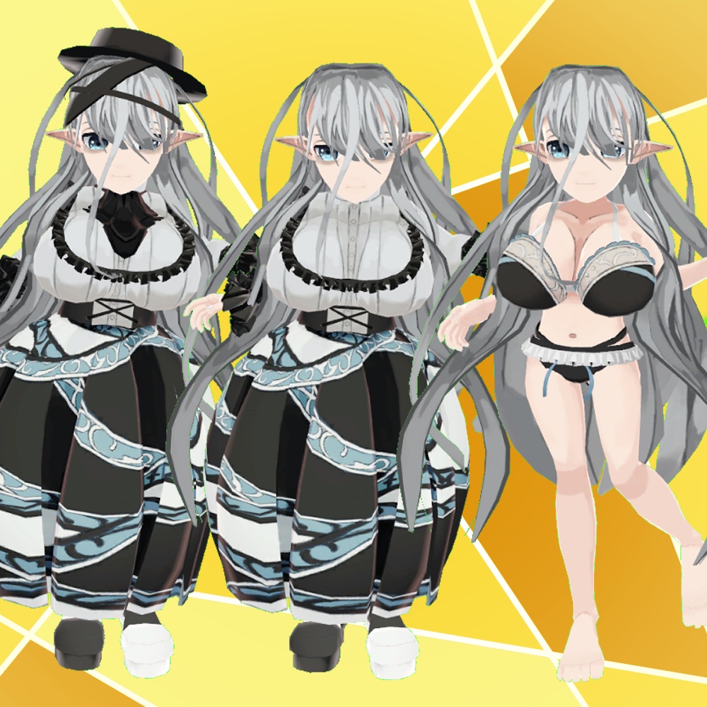 オリジナル3Dモデル「幻華」