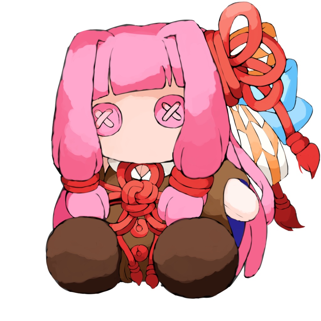 ぬいぐるみ風琴葉茜さん・葵さん立ち絵