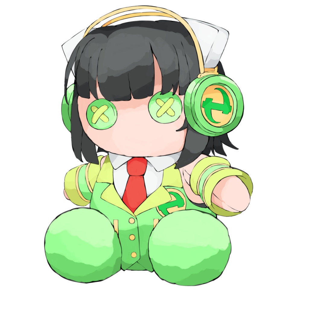 ぬいぐるみ風京町セイカさん立ち絵