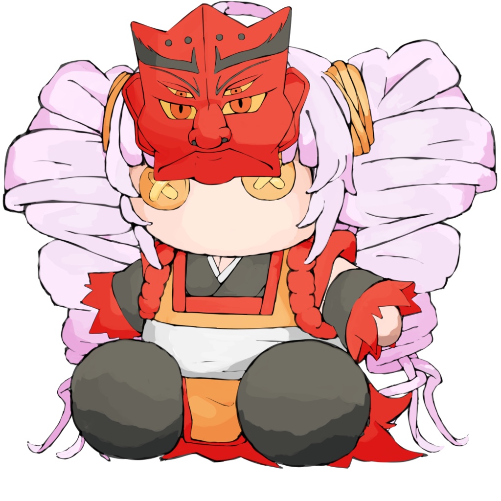 ぬいぐるみ風役ついなさん立ち絵