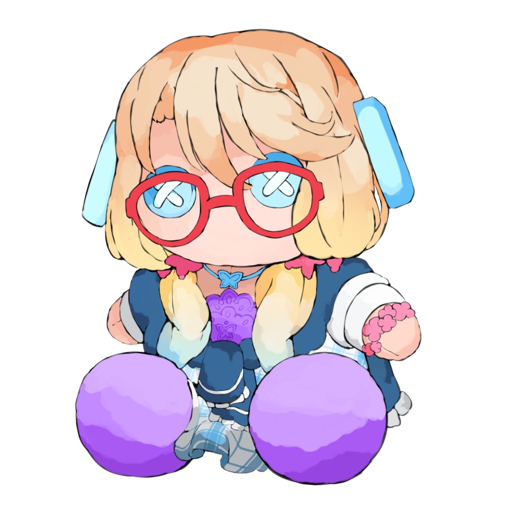 ぬいぐるみ風桜乃そらさん立ち絵