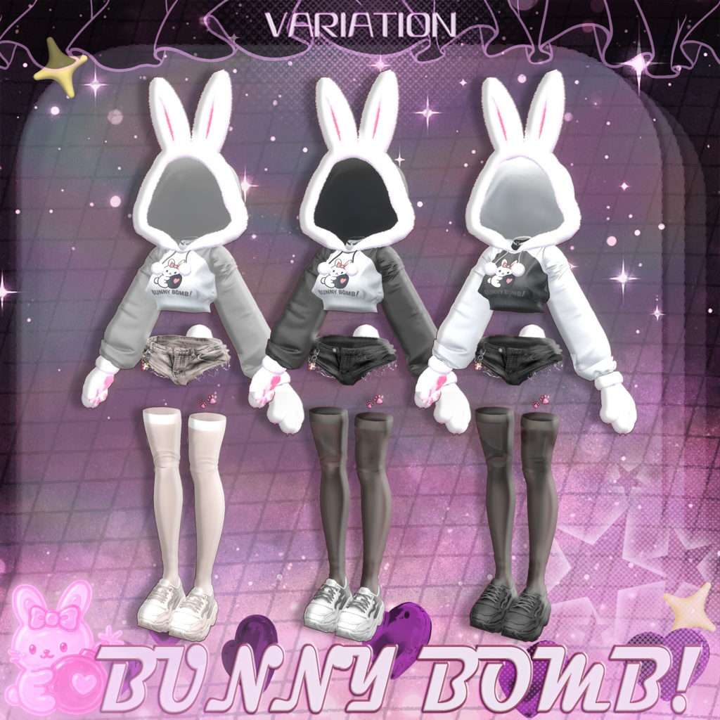 ❤️Lumina (ルミナ) UPDATE❤️【19アバター対応】 +🐰Bunny_Bomb!💣+