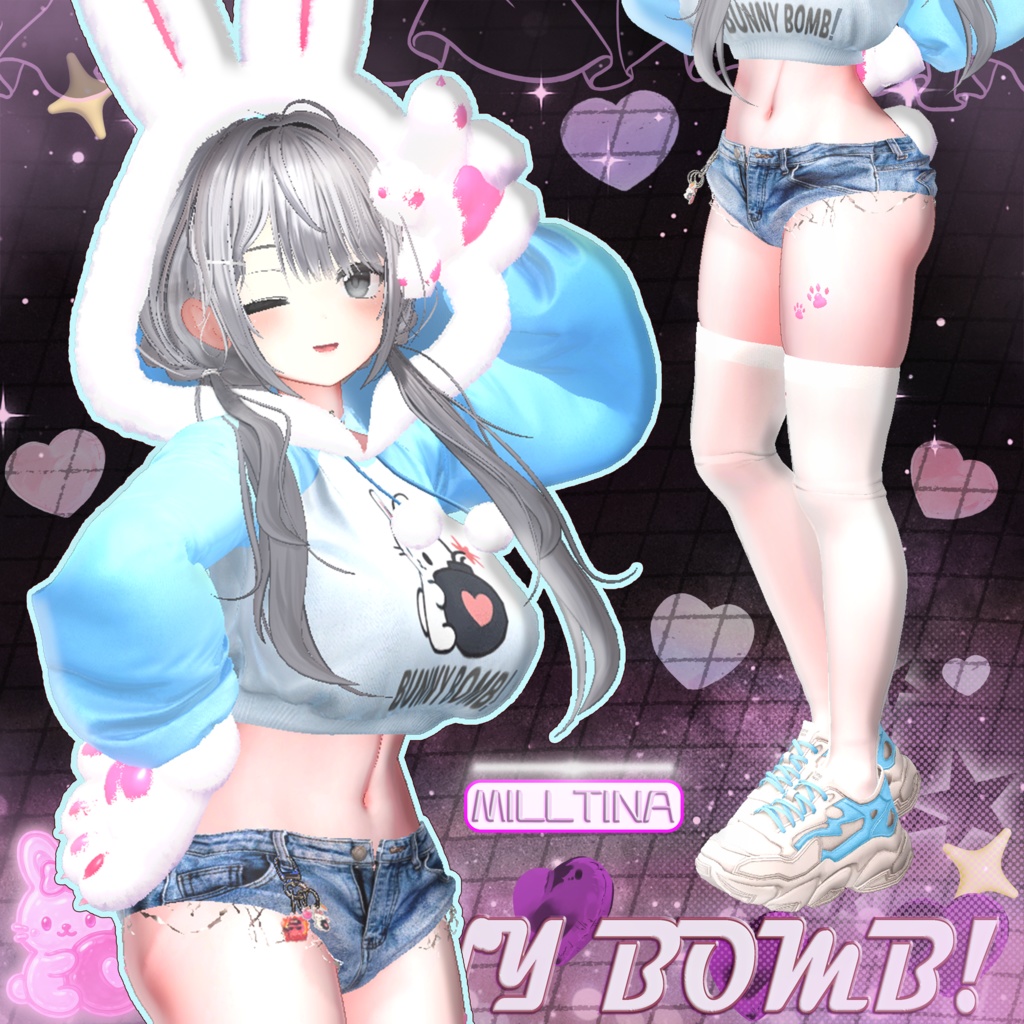 ❤️Lumina (ルミナ) UPDATE❤️【19アバター対応】 +🐰Bunny_Bomb!💣+
