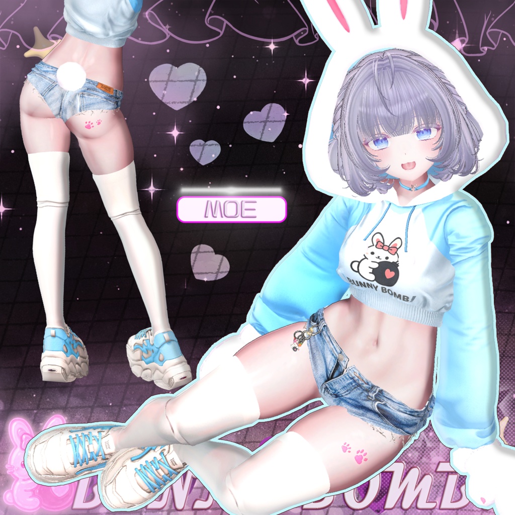 ❤️Lumina (ルミナ) UPDATE❤️【19アバター対応】 +🐰Bunny_Bomb!💣+