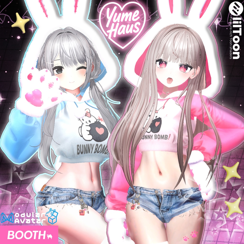 ✨Open Sale✨【16アバター対応】 +🐰Bunny_Bomb!💣+