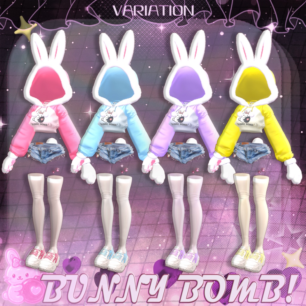 ❤️Lumina (ルミナ) UPDATE❤️【19アバター対応】 +🐰Bunny_Bomb!💣+