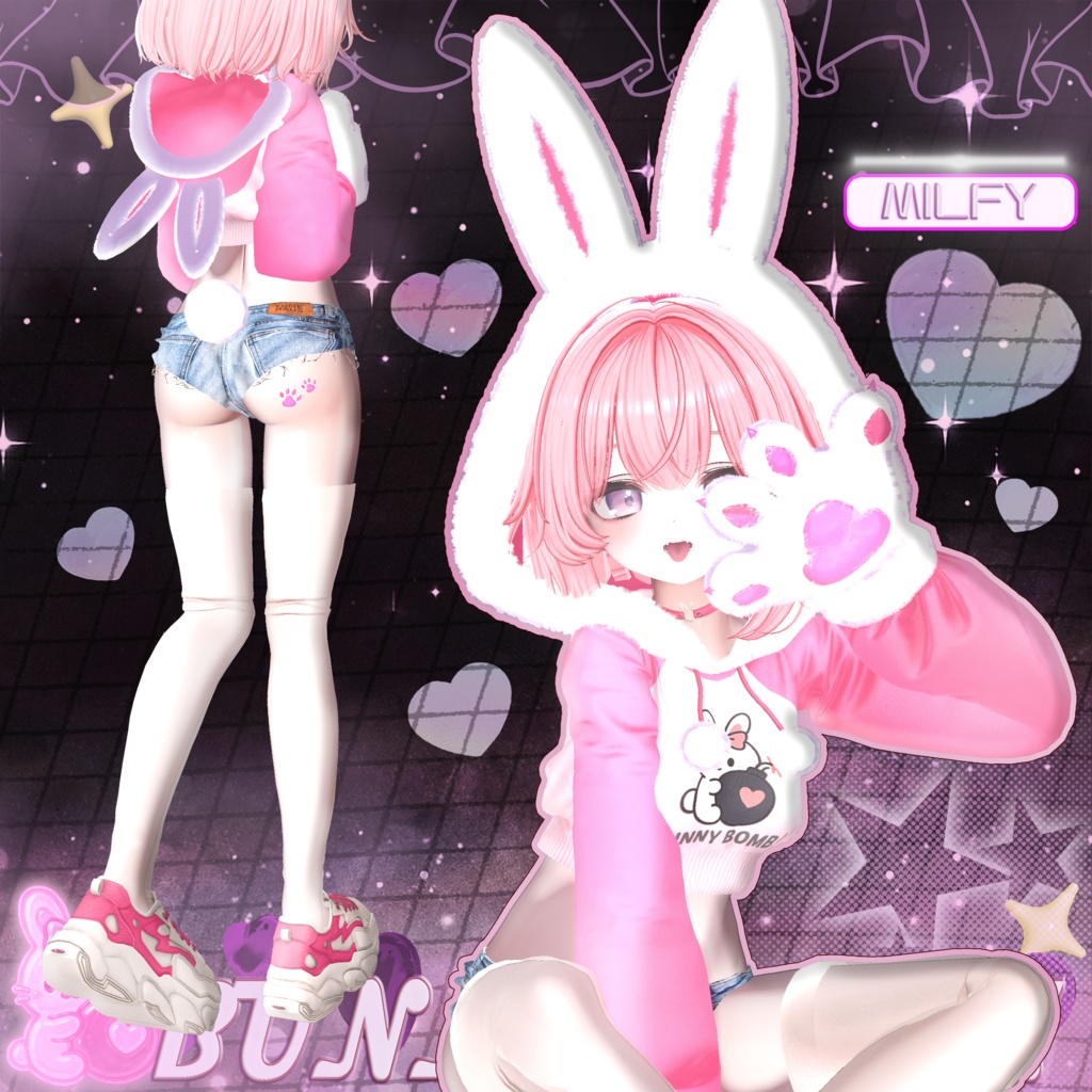 ❤️Lumina (ルミナ) UPDATE❤️【19アバター対応】 +🐰Bunny_Bomb!💣+