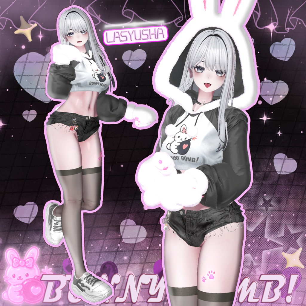 ❤️Lumina (ルミナ) UPDATE❤️【19アバター対応】 +🐰Bunny_Bomb!💣+