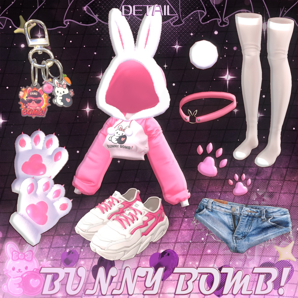 ❤️Lumina (ルミナ) UPDATE❤️【19アバター対応】 +🐰Bunny_Bomb!💣+