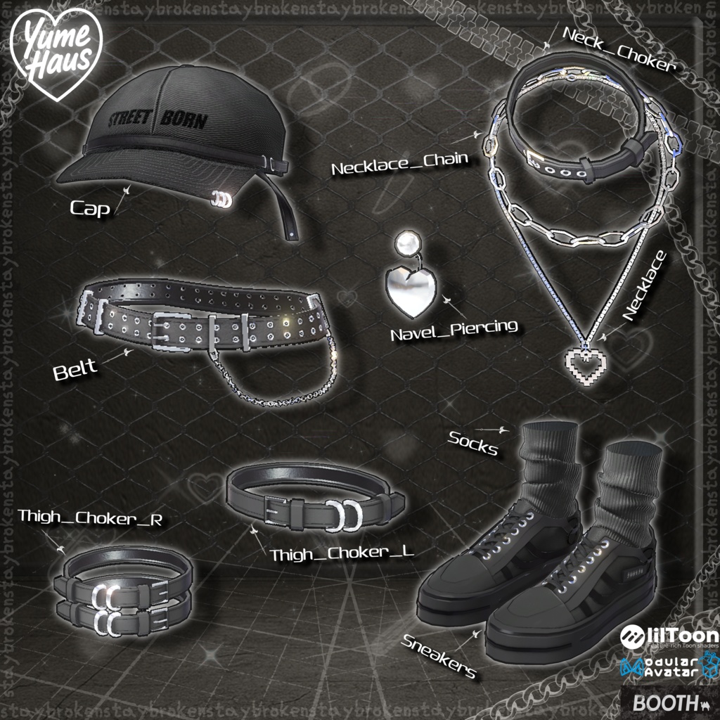 ❤️Lumina (ルミナ) UPDATE❤️【19アバター対応】 +Street_born+