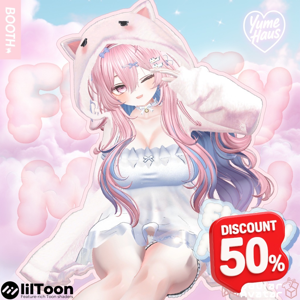 ❤️Lumina (ルミナ) UPDATE❤️【19アバター対応】🐱Fluffy_Meow💤