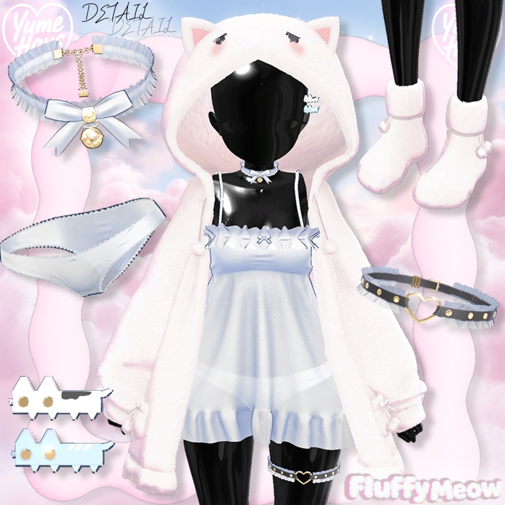 ❤️Lumina (ルミナ) UPDATE❤️【19アバター対応】🐱Fluffy_Meow💤