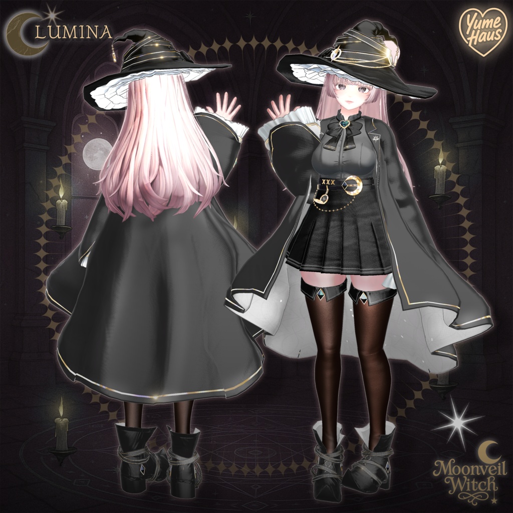 【19アバター対応】🧙♀️Moonveil_Witch🌙
