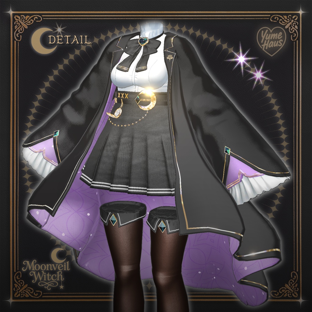 【19アバター対応】🧙♀️Moonveil_Witch🌙