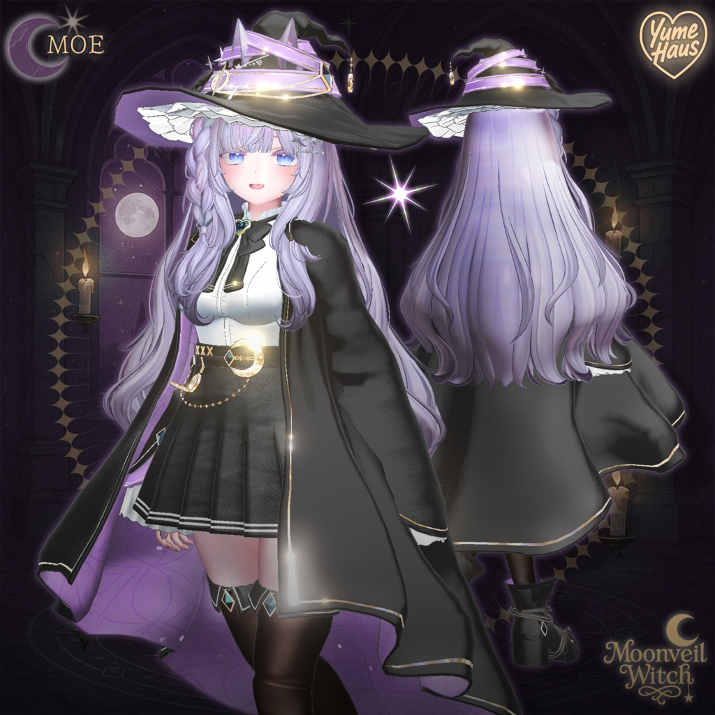 【19アバター対応】🧙♀️Moonveil_Witch🌙