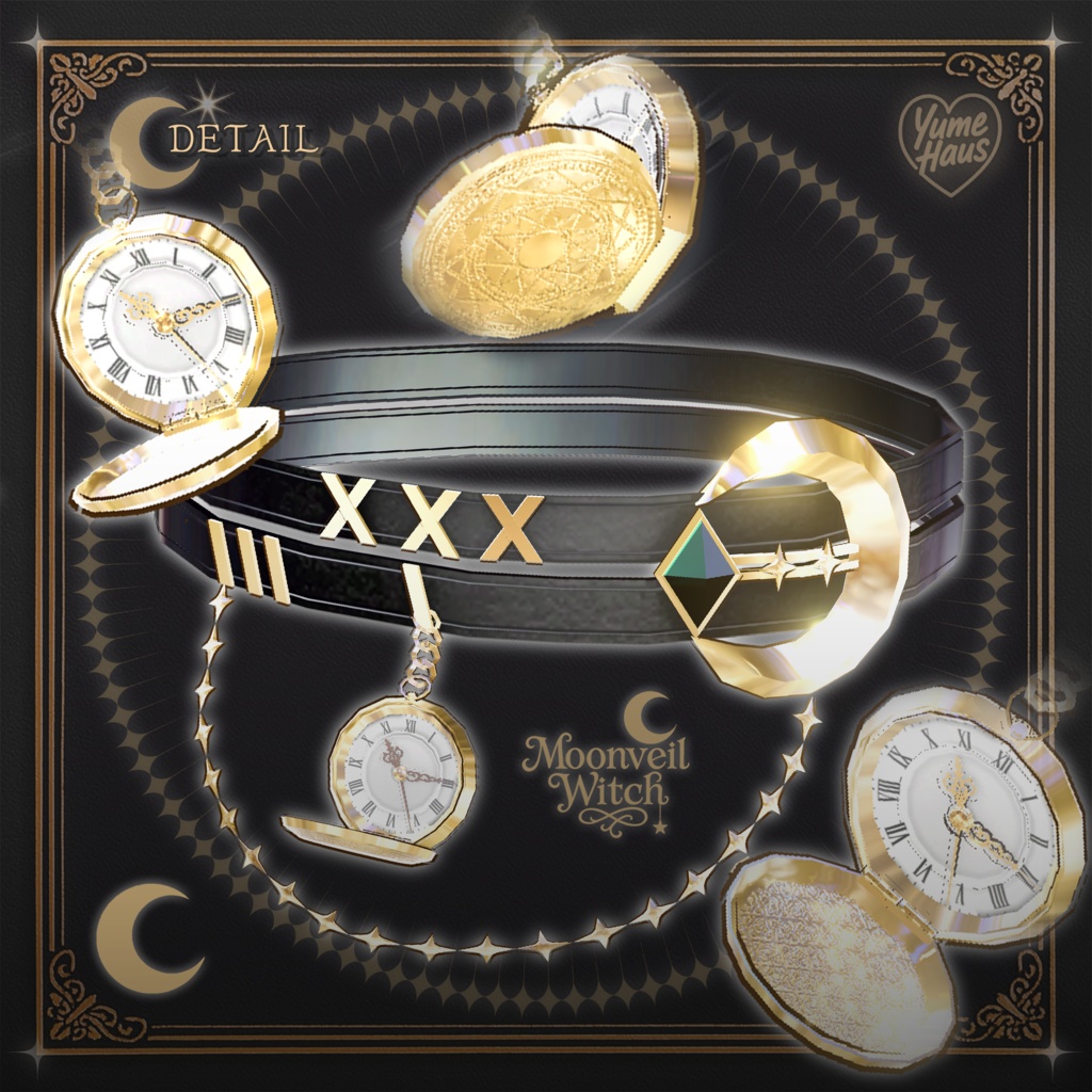 【19アバター対応】🧙♀️Moonveil_Witch🌙