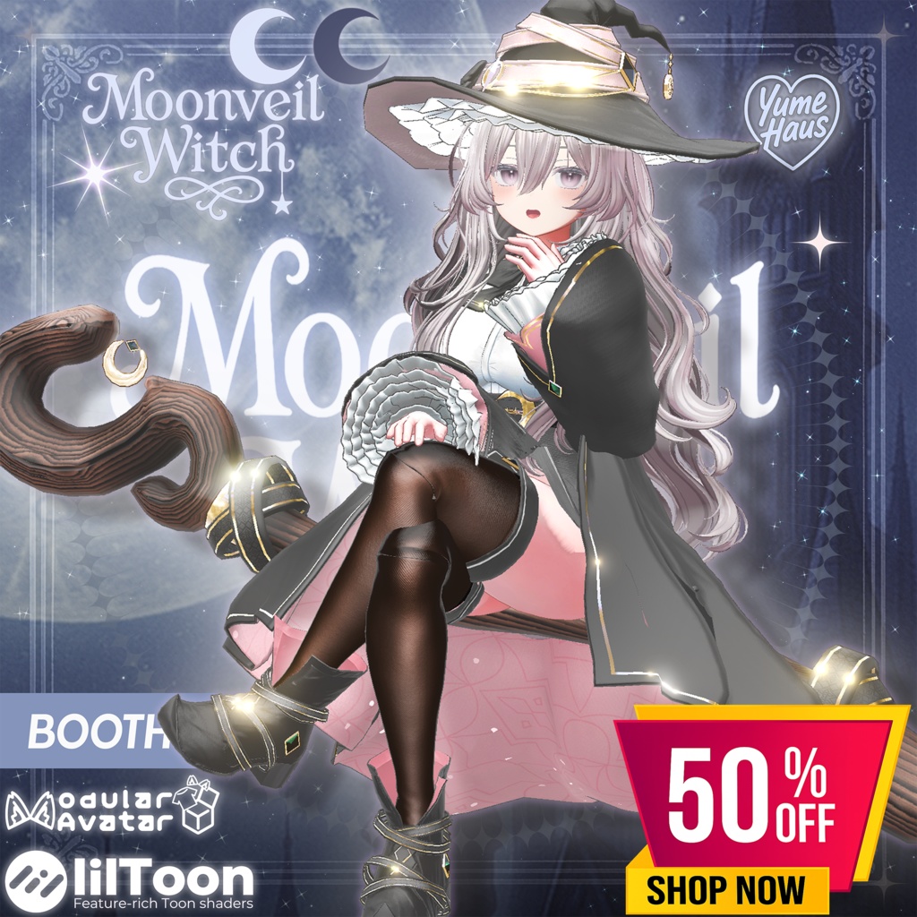 ❤️Plum (プラム) UPDATE❤️【20アバター対応】🧙‍♀️Moonveil_Witch🌙