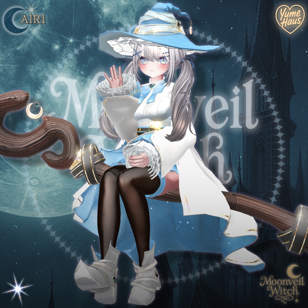 【19アバター対応】🧙♀️Moonveil_Witch🌙