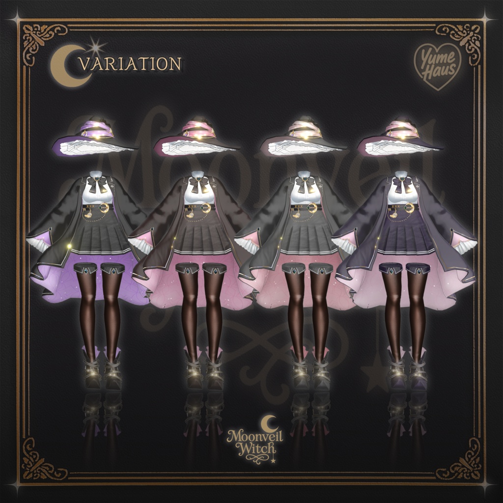 【19アバター対応】🧙♀️Moonveil_Witch🌙