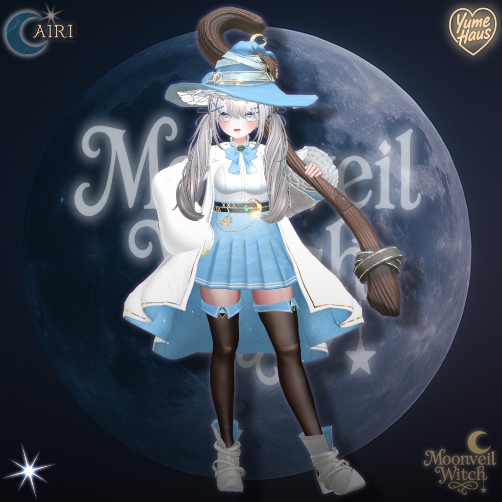 【19アバター対応】🧙♀️Moonveil_Witch🌙