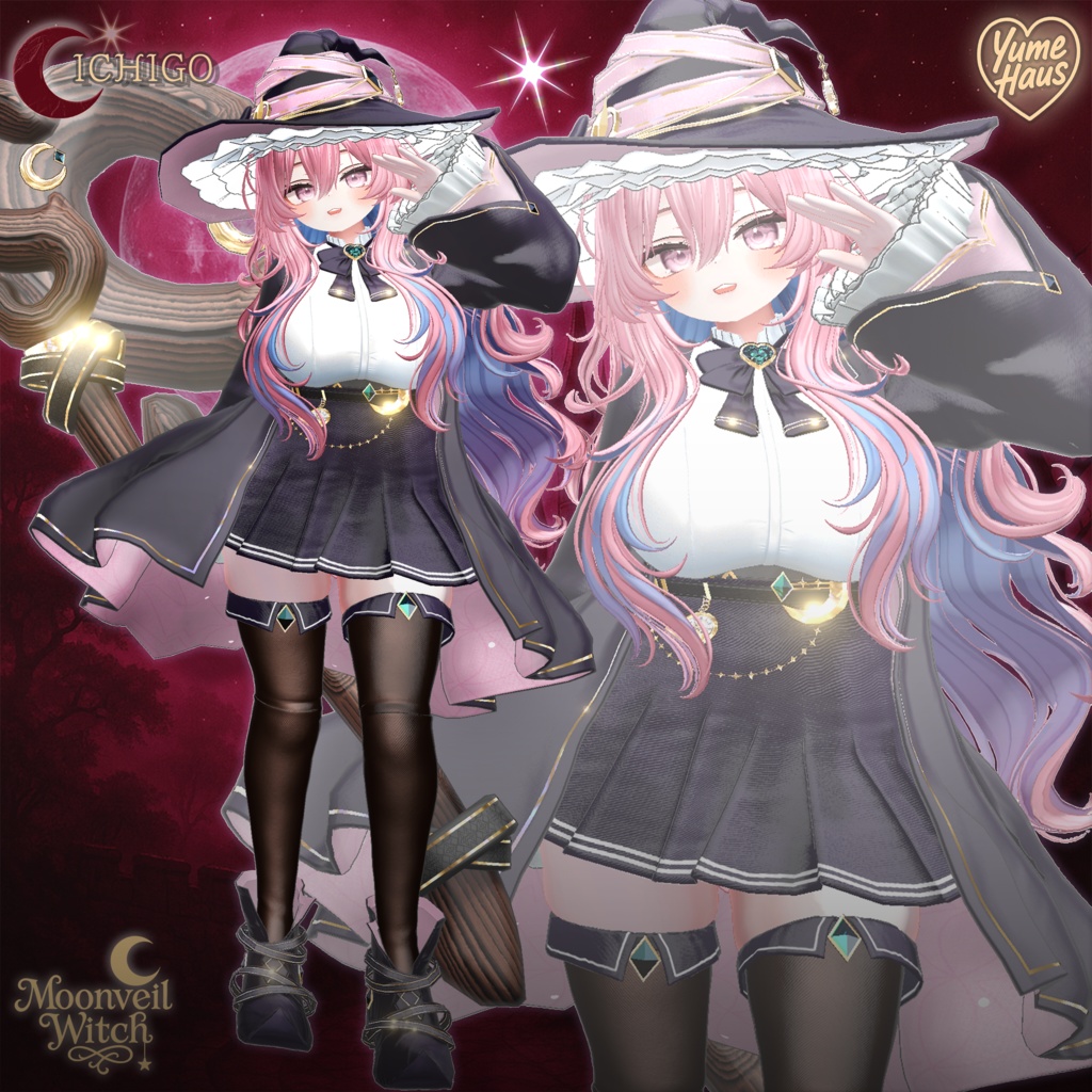 【19アバター対応】🧙♀️Moonveil_Witch🌙