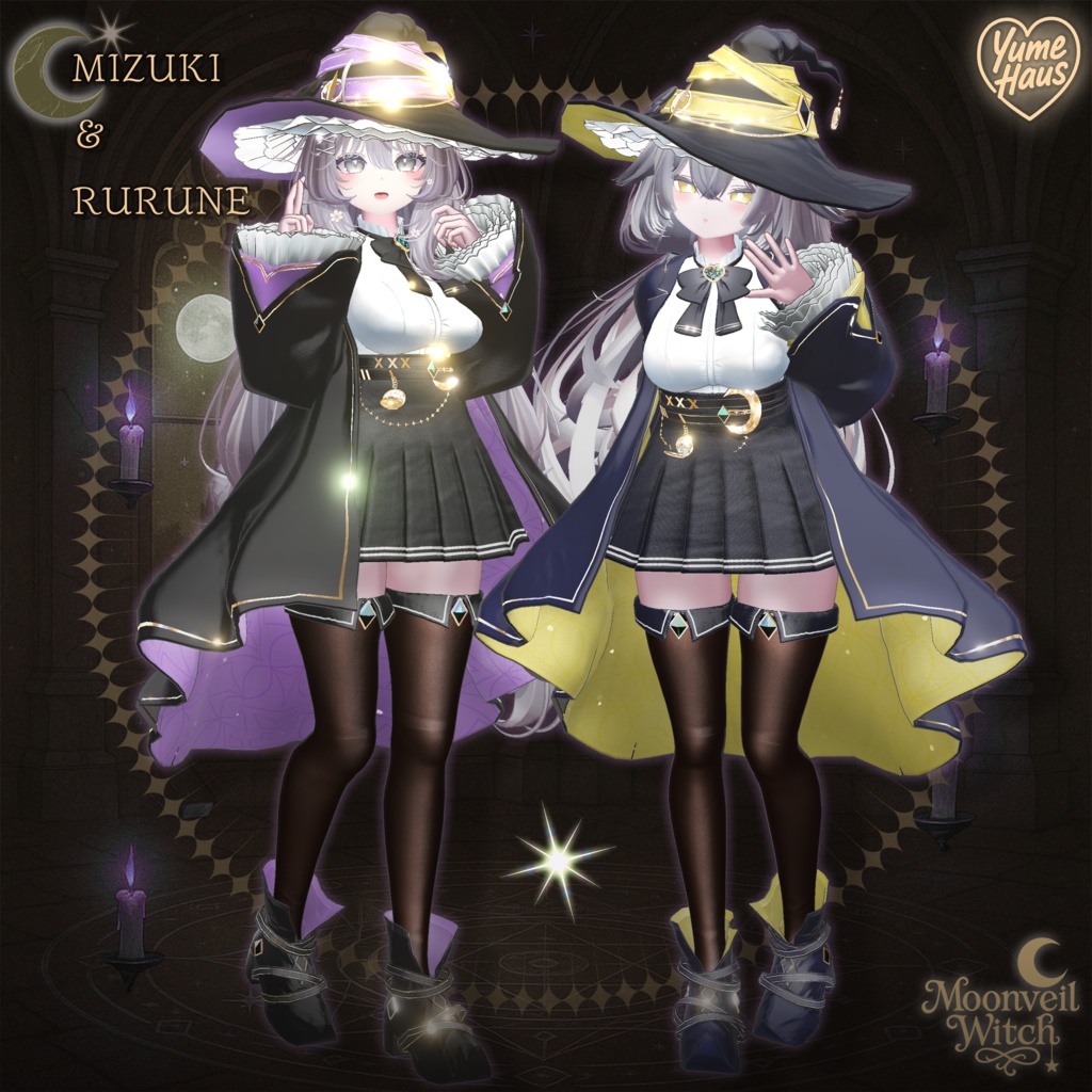 【19アバター対応】🧙♀️Moonveil_Witch🌙