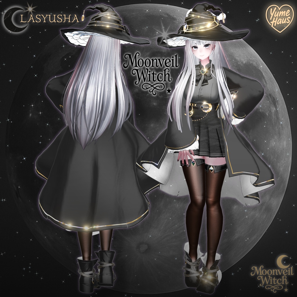 【19アバター対応】🧙♀️Moonveil_Witch🌙