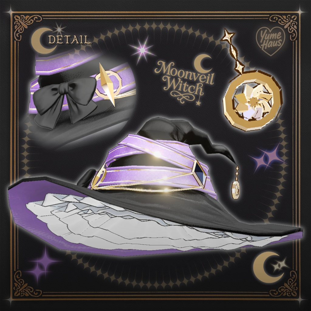 【19アバター対応】🧙♀️Moonveil_Witch🌙