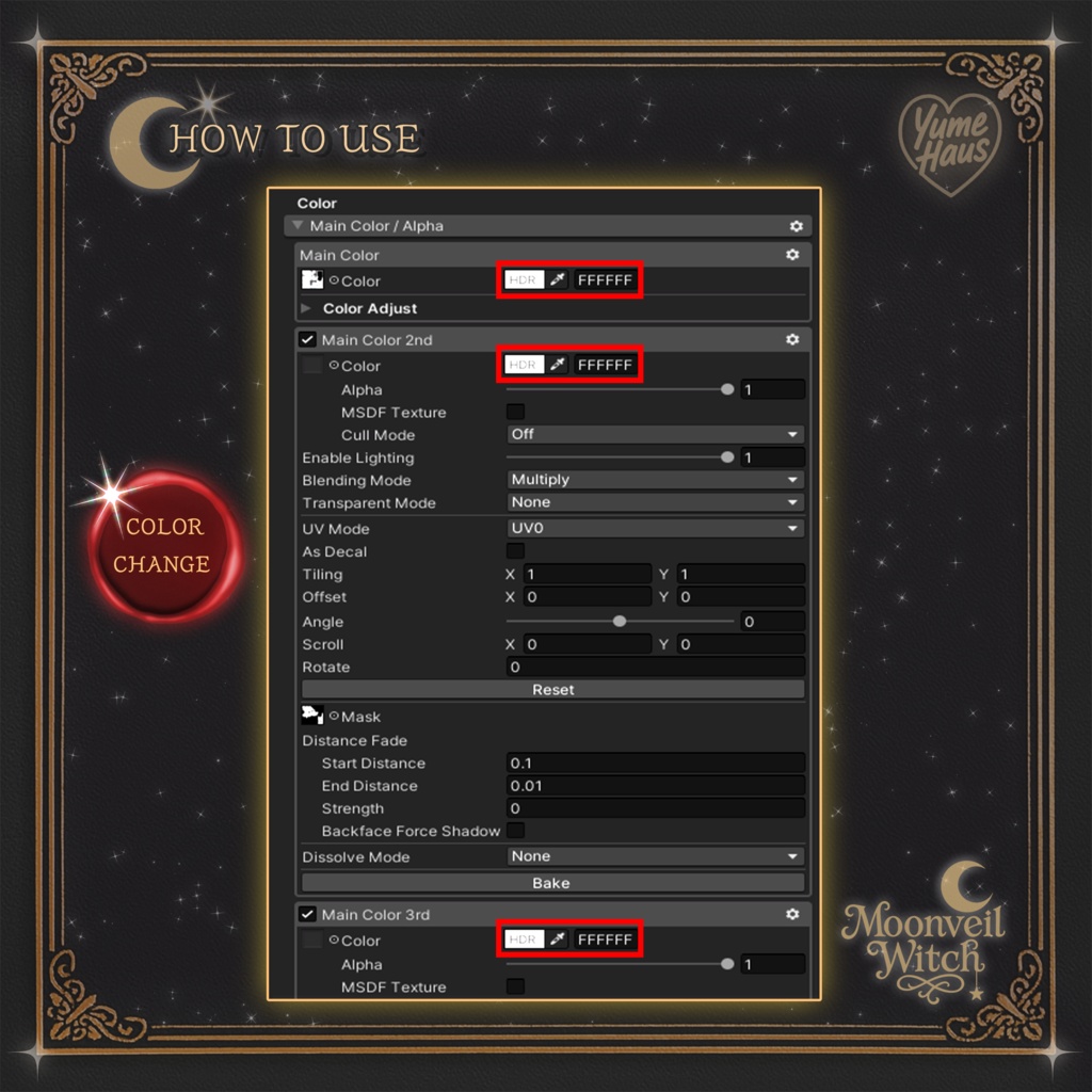 【19アバター対応】🧙♀️Moonveil_Witch🌙