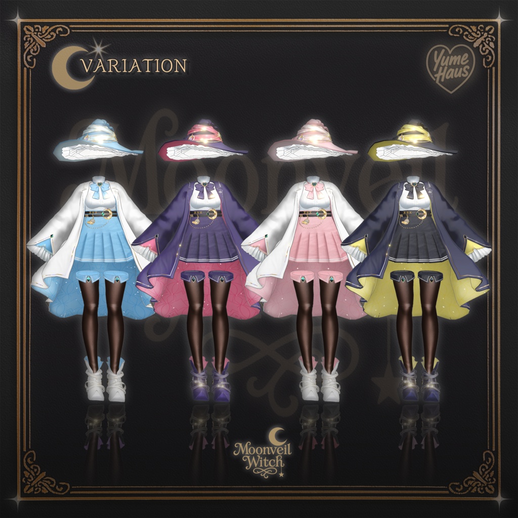 【19アバター対応】🧙♀️Moonveil_Witch🌙