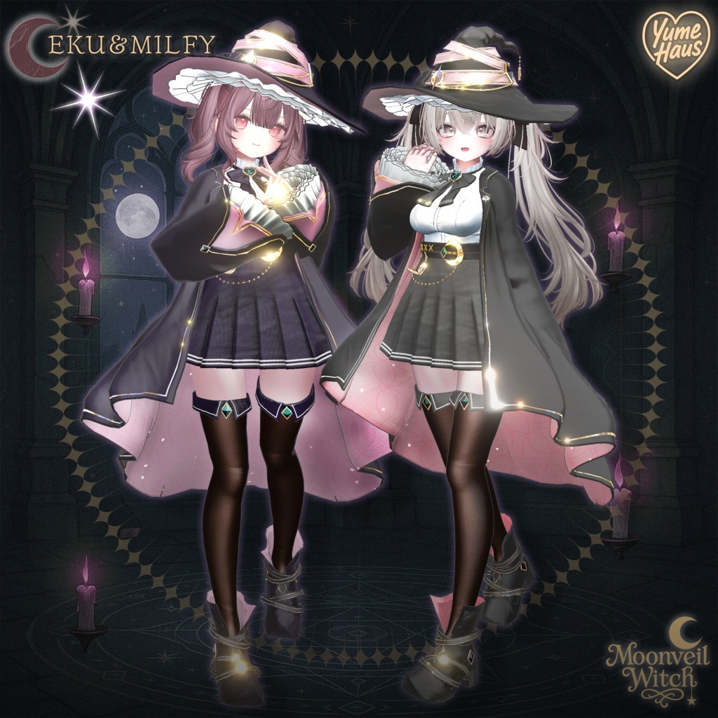 【19アバター対応】🧙♀️Moonveil_Witch🌙
