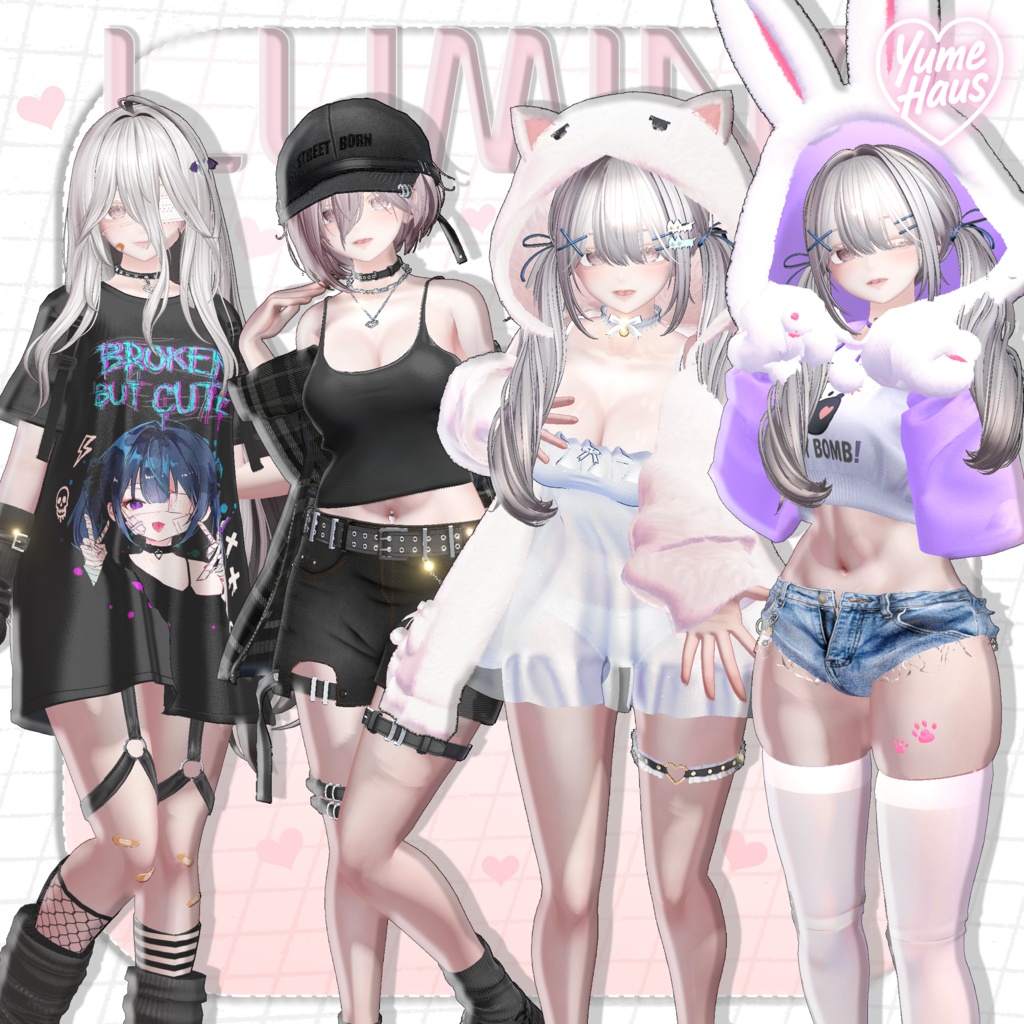 🎁「Lumina-ルミナ」🎁【4 CLOTHING PACK】 Collection