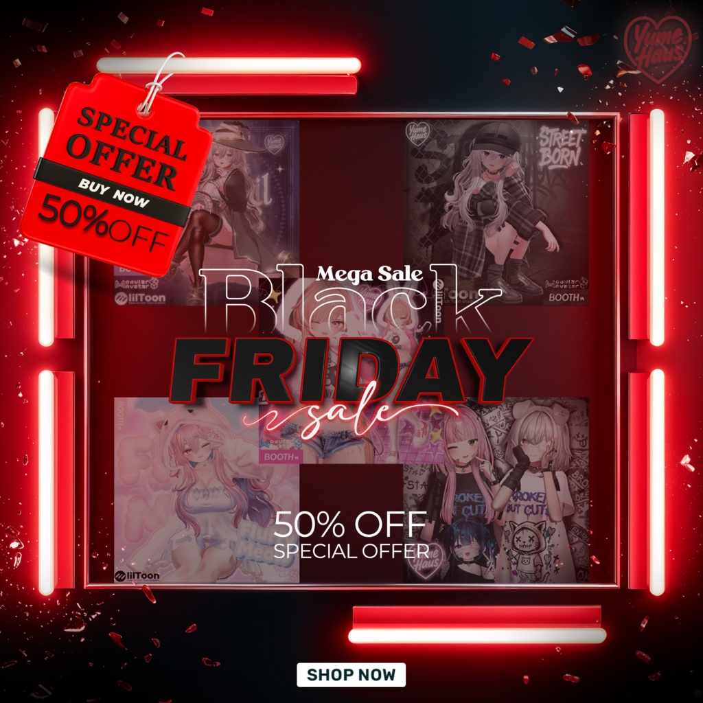 ❤️Black Friday SALE❤️ 🎁YumeHaus EVENT🎁