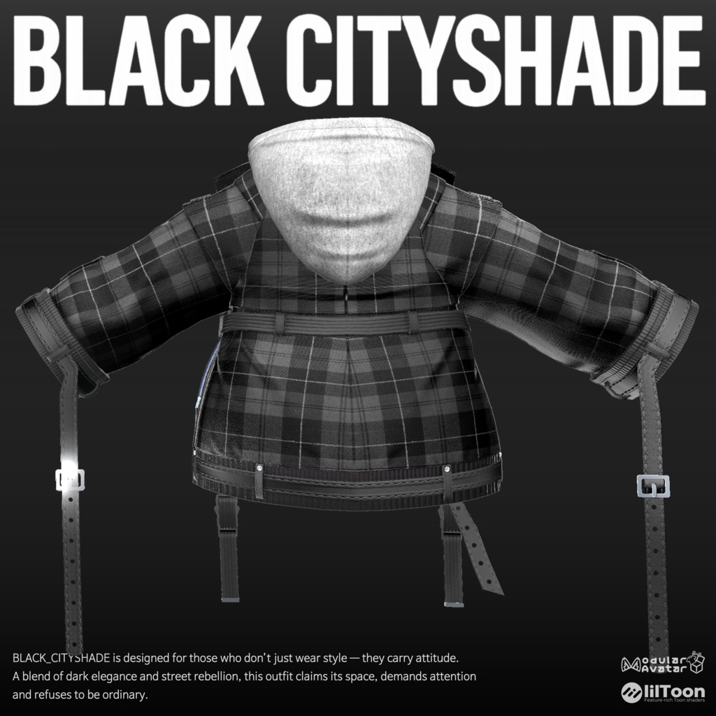 ✨OPEN SALE✨【18アバター対応】🖤Blackout_Cityshade🖤