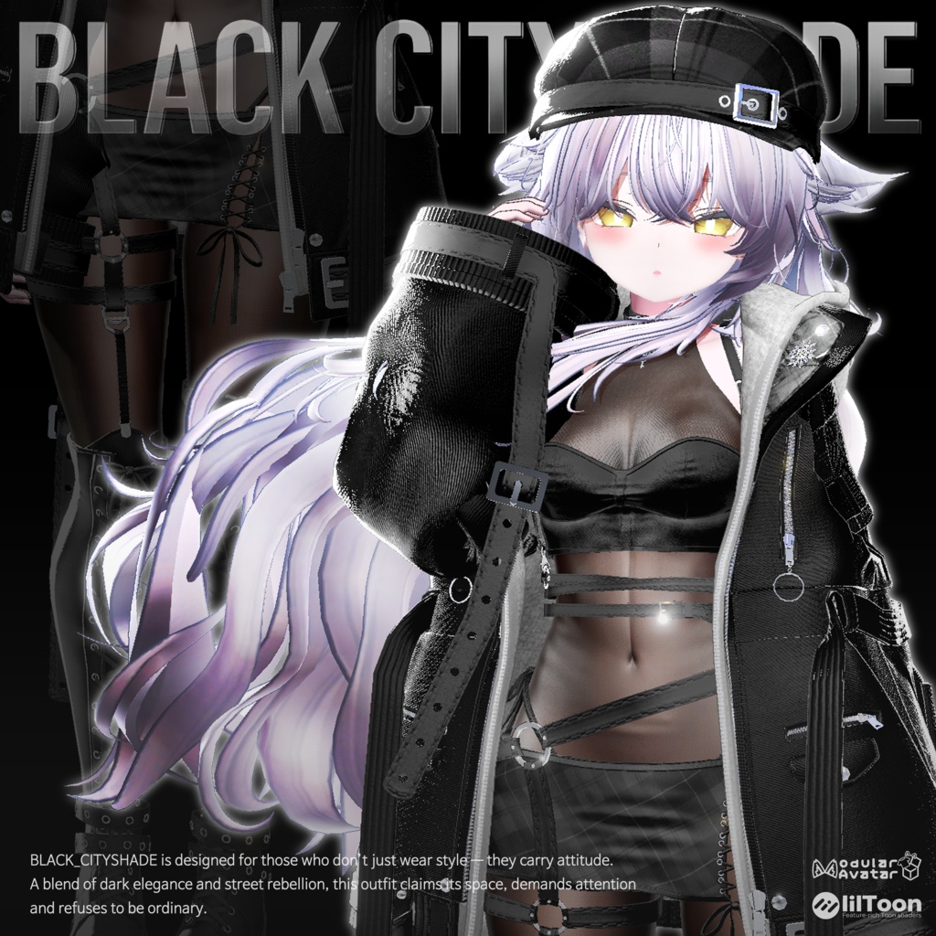 ✨OPEN SALE✨【18アバター対応】🖤Blackout_Cityshade🖤