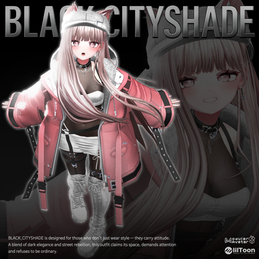✨OPEN SALE✨【18アバター対応】🖤Blackout_Cityshade🖤