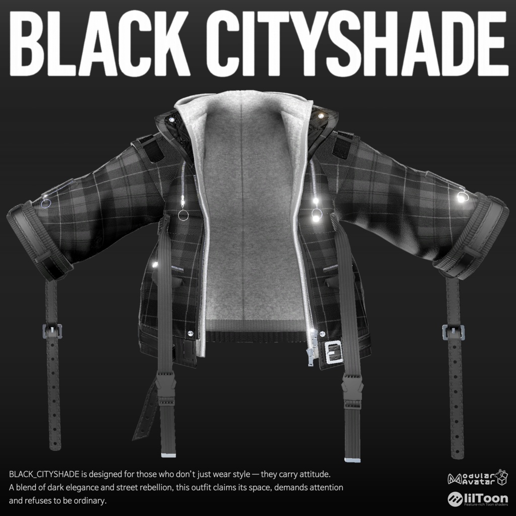 ✨OPEN SALE✨【18アバター対応】🖤Blackout_Cityshade🖤