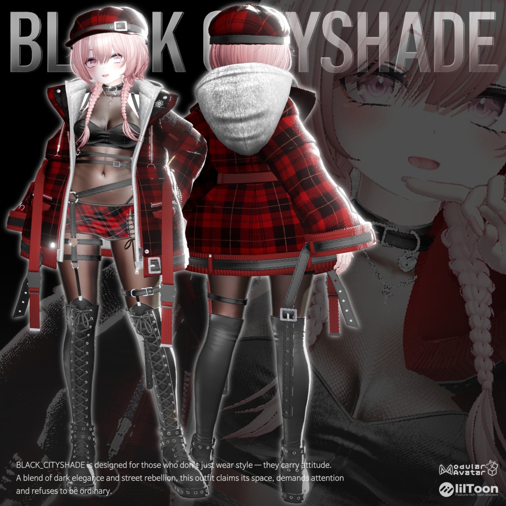✨OPEN SALE✨【18アバター対応】🖤Blackout_Cityshade🖤