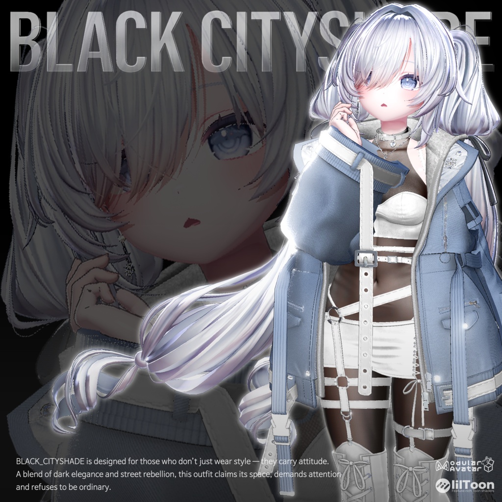 ✨OPEN SALE✨【18アバター対応】🖤Blackout_Cityshade🖤