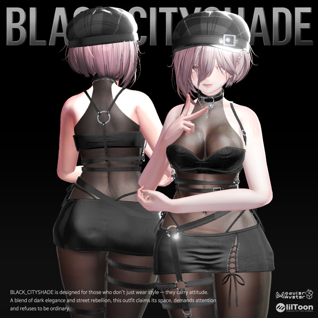 ✨OPEN SALE✨【18アバター対応】🖤Blackout_Cityshade🖤
