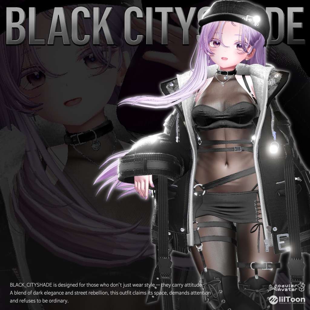 ✨OPEN SALE✨【18アバター対応】🖤Blackout_Cityshade🖤