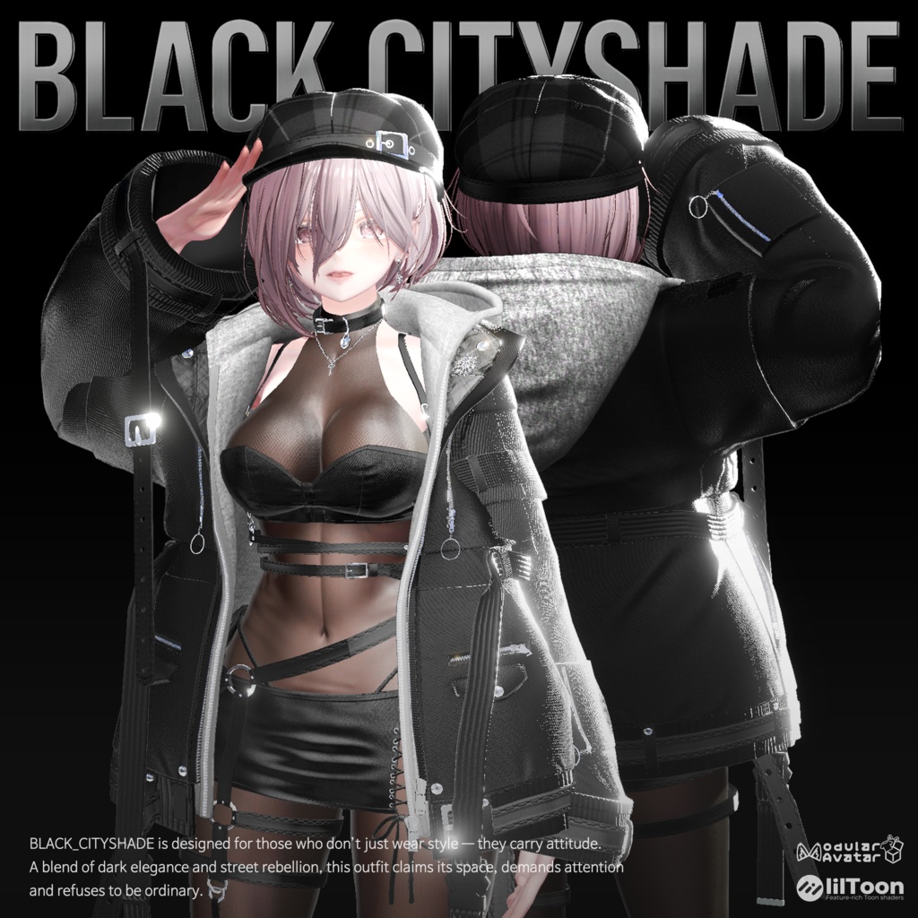 ✨OPEN SALE✨【18アバター対応】🖤Blackout_Cityshade🖤