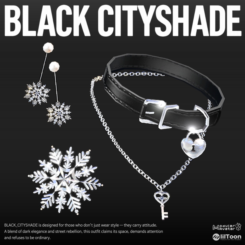 ✨OPEN SALE✨【18アバター対応】🖤Blackout_Cityshade🖤