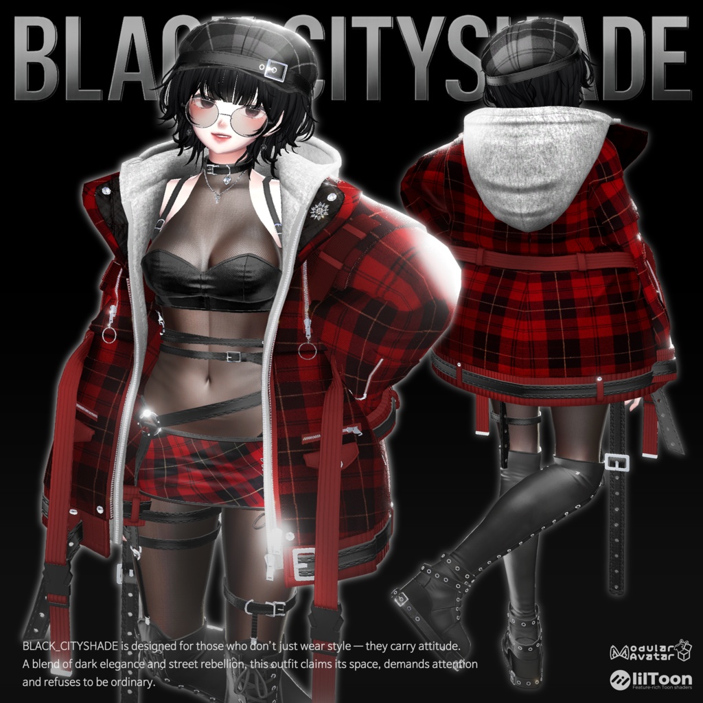✨OPEN SALE✨【18アバター対応】🖤Blackout_Cityshade🖤