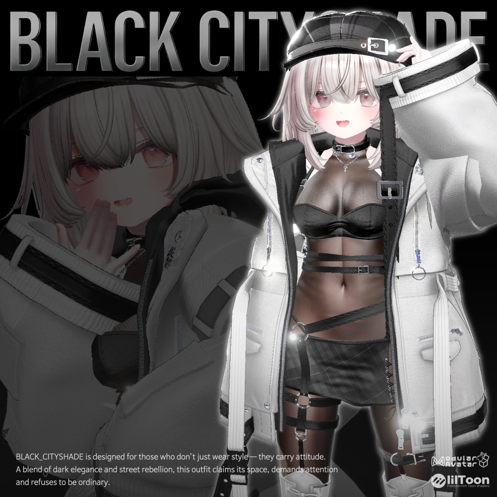 ✨OPEN SALE✨【18アバター対応】🖤Blackout_Cityshade🖤