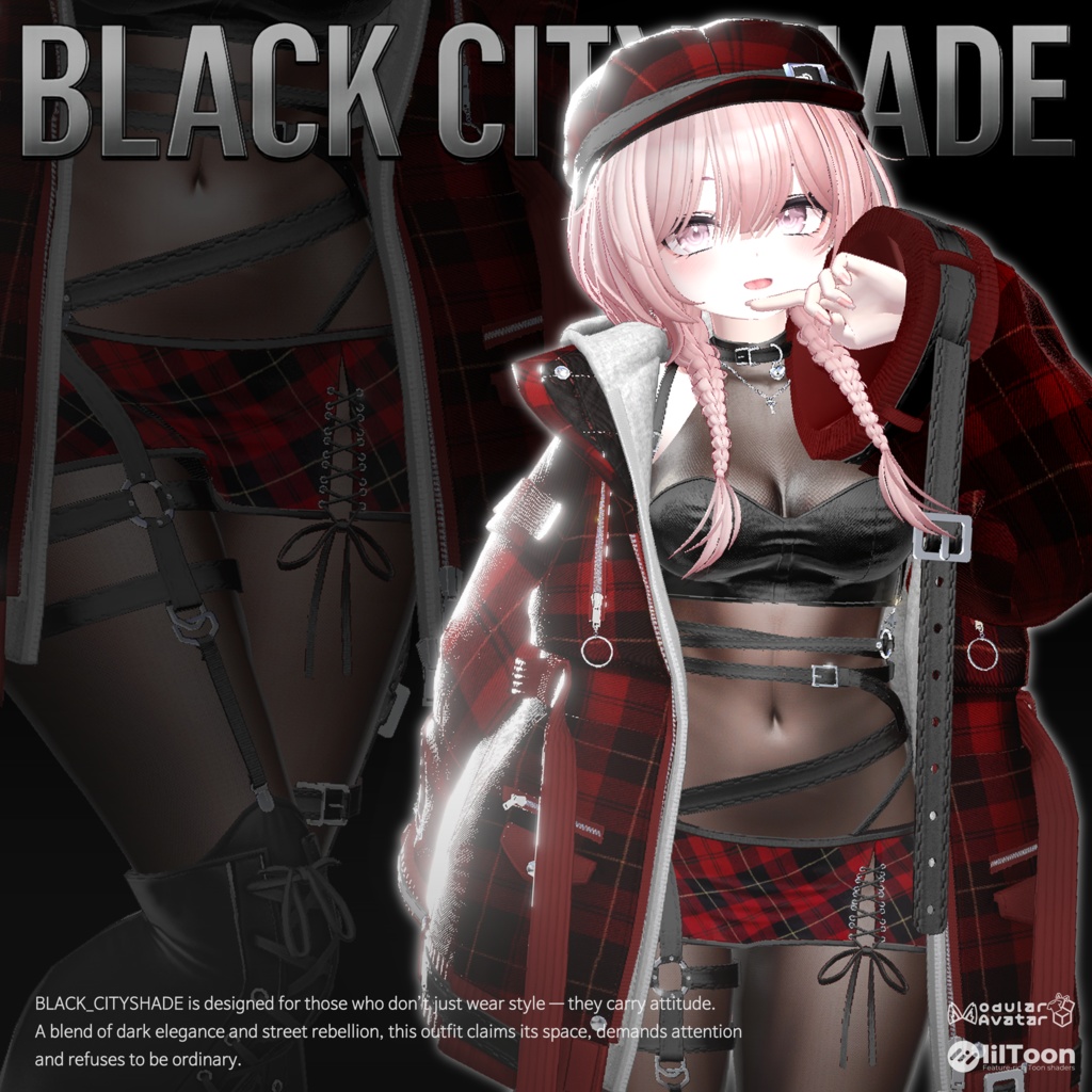 ✨OPEN SALE✨【18アバター対応】🖤Blackout_Cityshade🖤