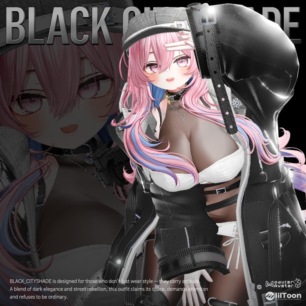 ✨OPEN SALE✨【18アバター対応】🖤Blackout_Cityshade🖤