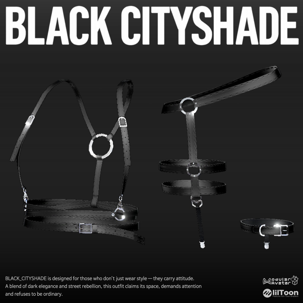 ✨OPEN SALE✨【18アバター対応】🖤Blackout_Cityshade🖤