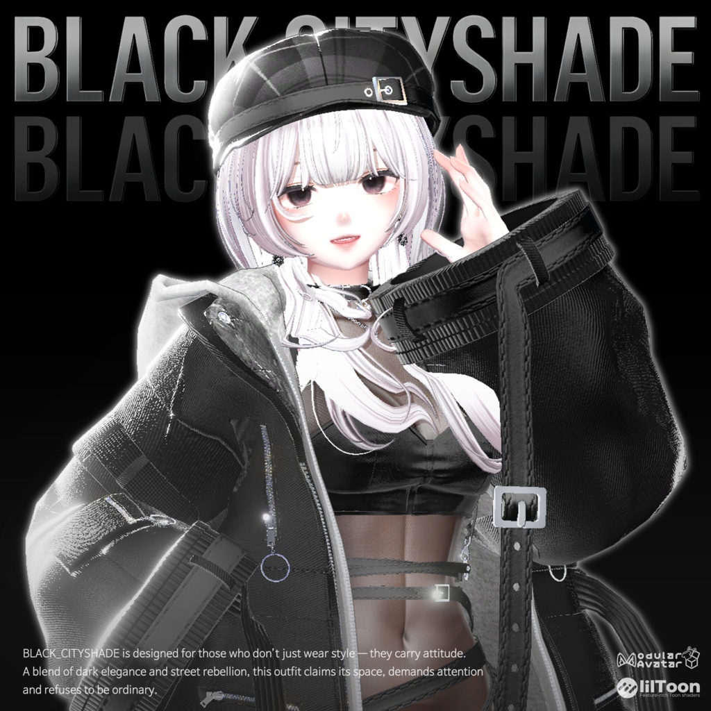 ✨OPEN SALE✨【18アバター対応】🖤Blackout_Cityshade🖤