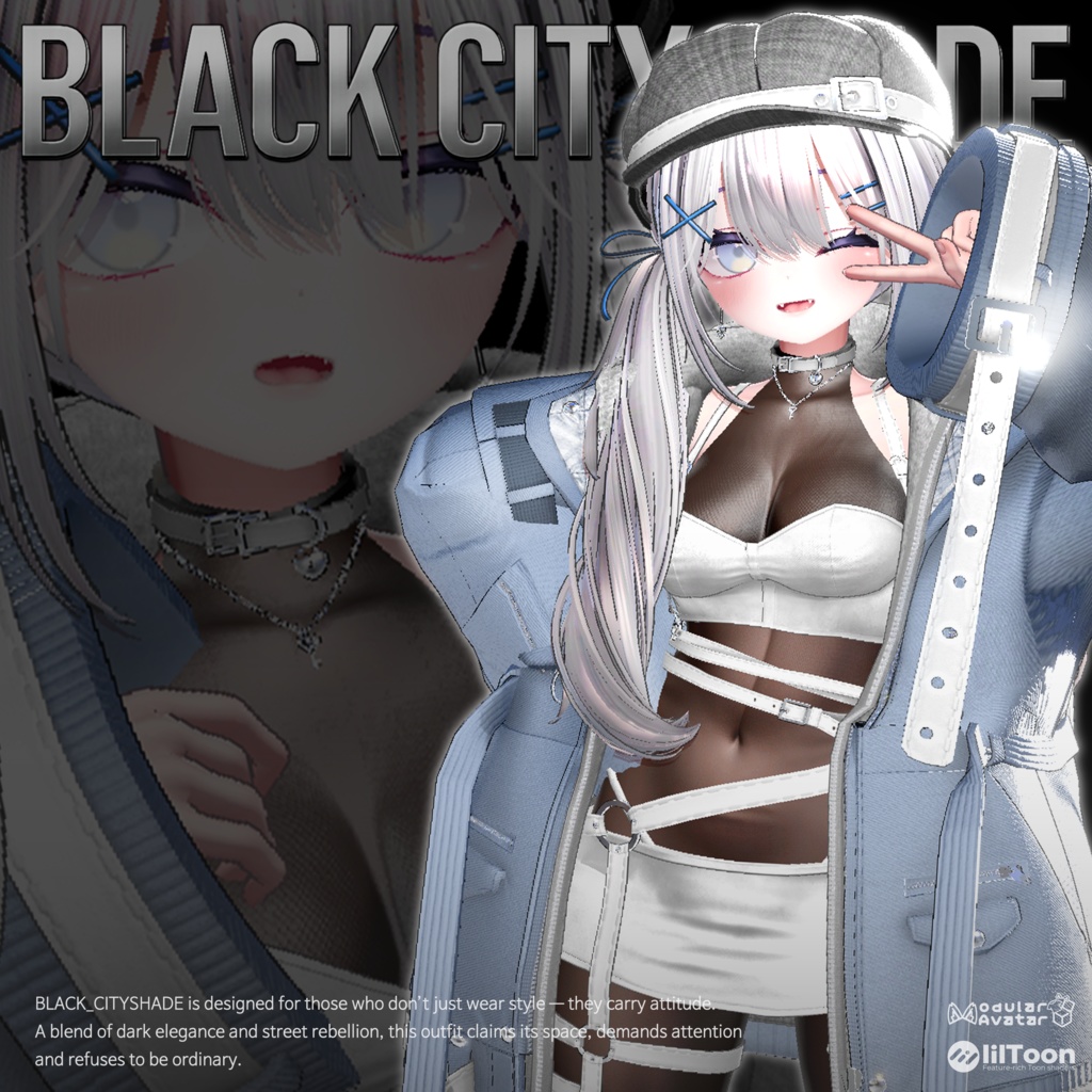 ✨OPEN SALE✨【18アバター対応】🖤Blackout_Cityshade🖤